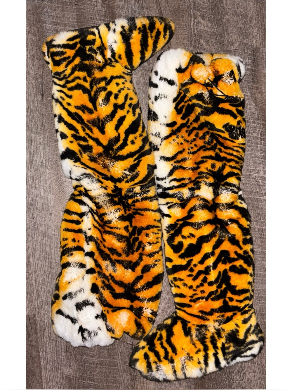 Authentic Rabbit Fur Thigh High Boots - Picture 5 of 5